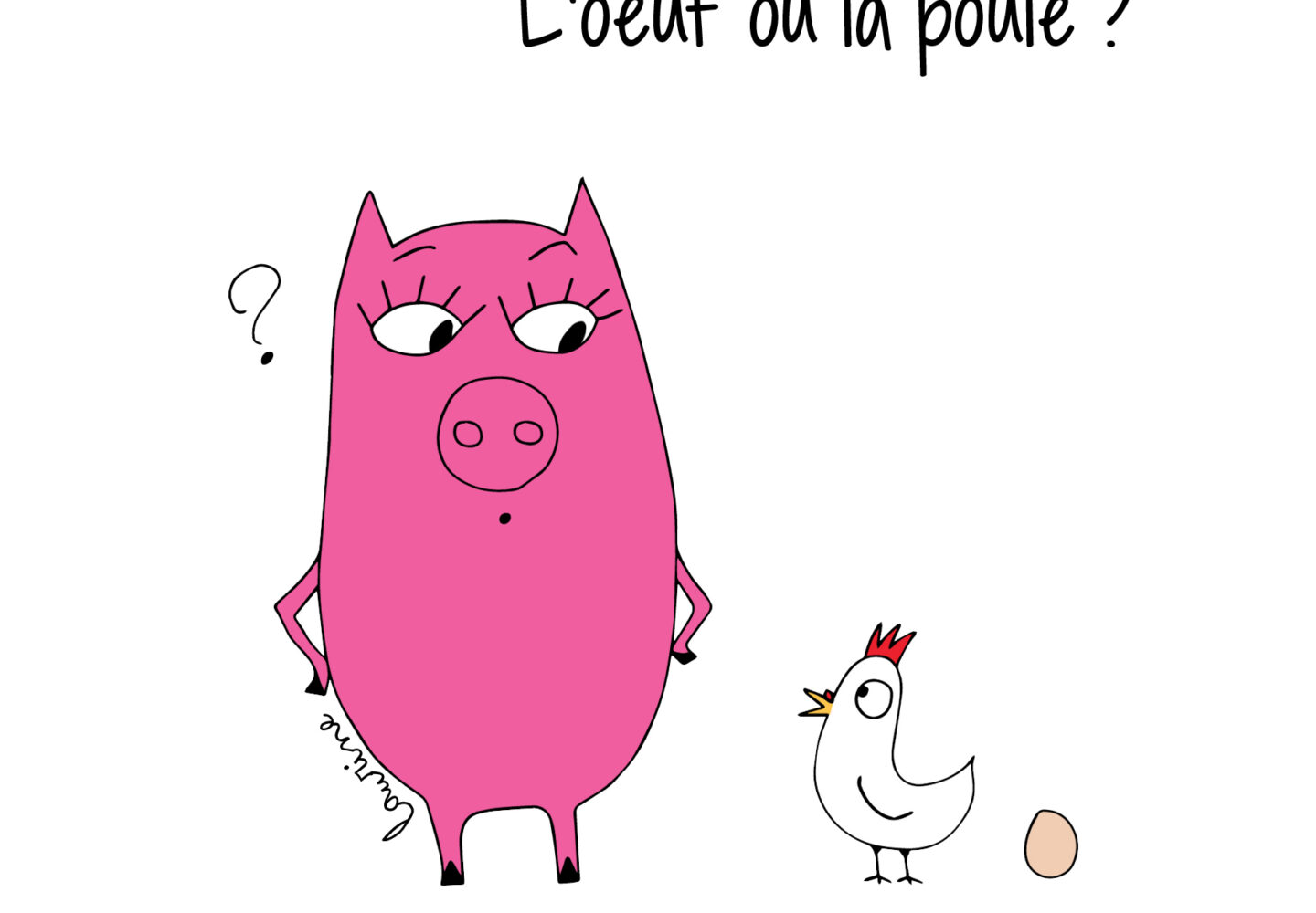 Image de couverture - Les questions existentielles du Petit Cochonnet