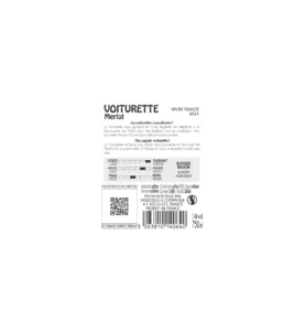 Etiquette Voiturette - Vin de France Merlot