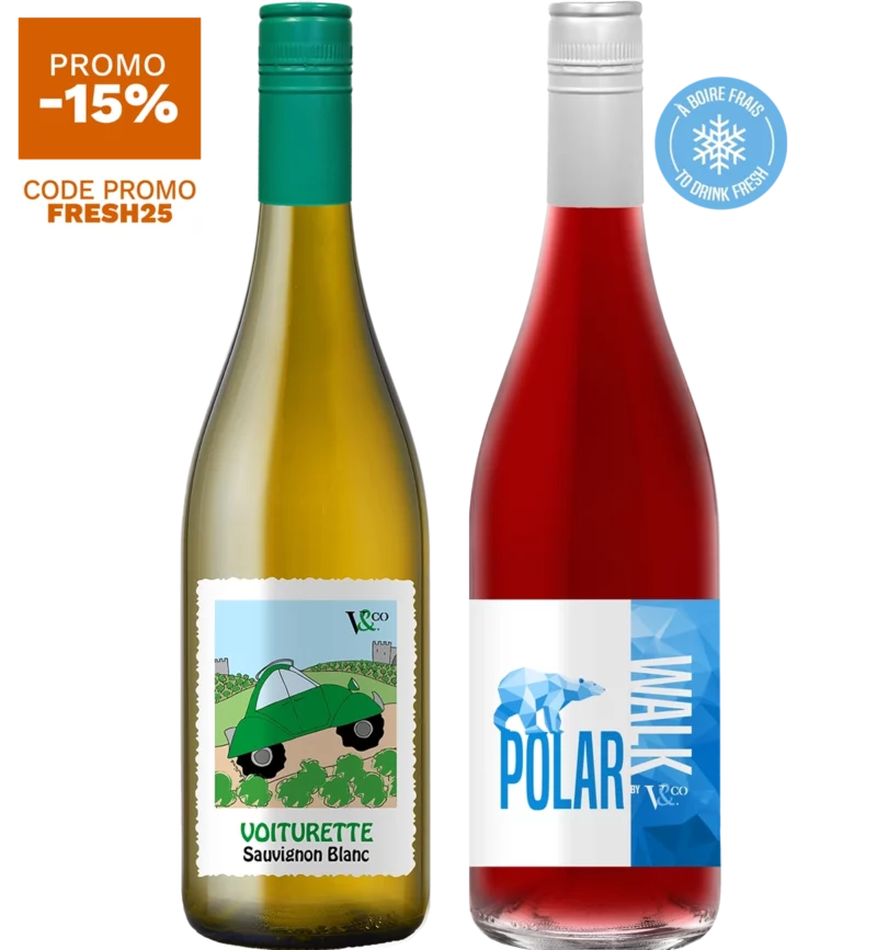 Pack Frais & Festif 3 – VOITURETTE Sauvignon & POLAR WALK
